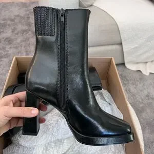 Steve Madden | Shoes | Steve Madden Freya Black Leather